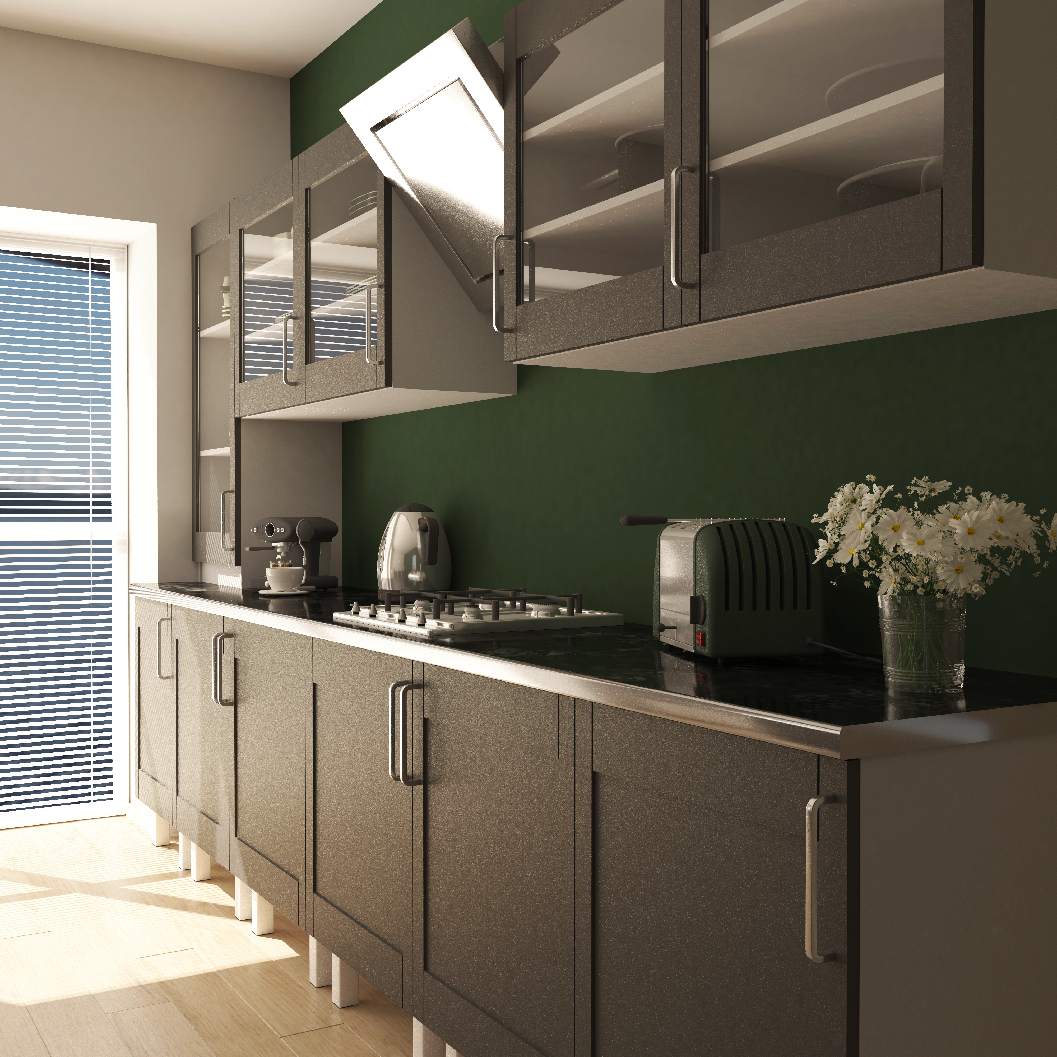 Aluminium Kitchen Cabinet UAE